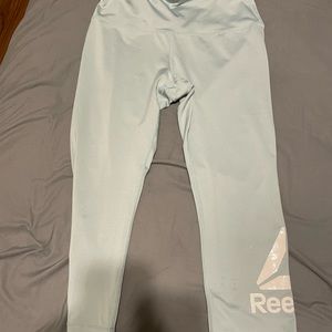 Blue Reebok leggings